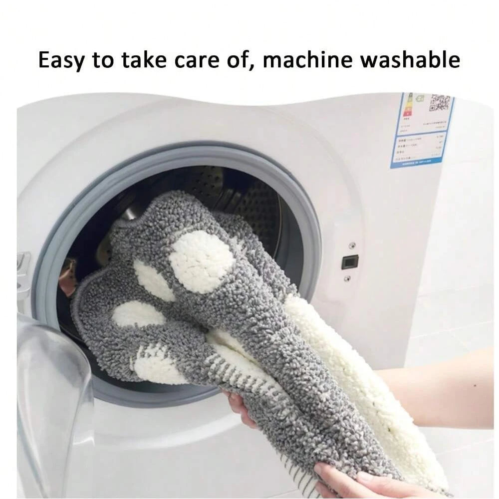 Foot Print Bath Mat