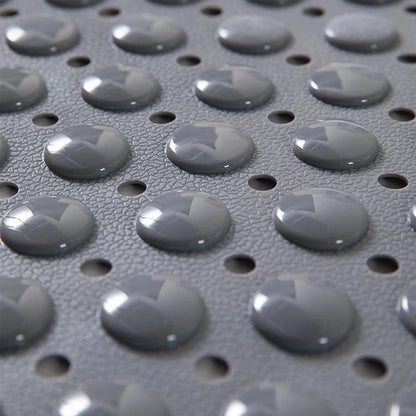 Non slip feet massage bath mat
