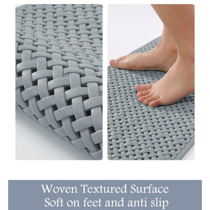 Anti Slip Bathtub Mat in Grey