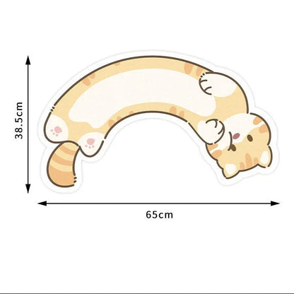 Cute Kitty Toilet Mat