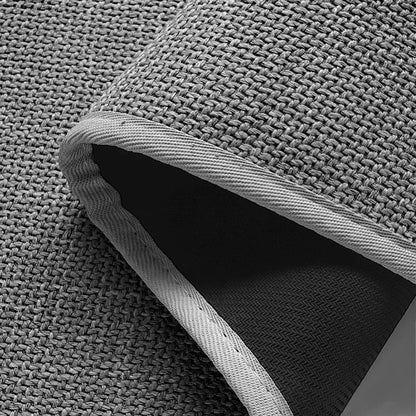 Woven texture bath mat
