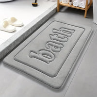 Grey Bath Mats