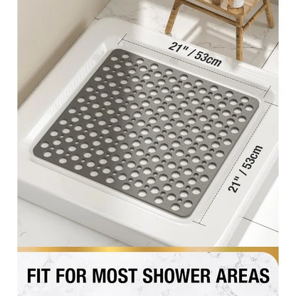 Square Non Slip Shower Mat