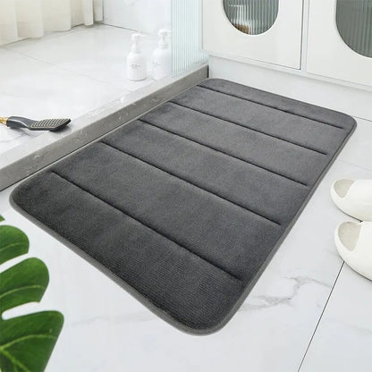 Anti Slip Bath Mat in Charcoal