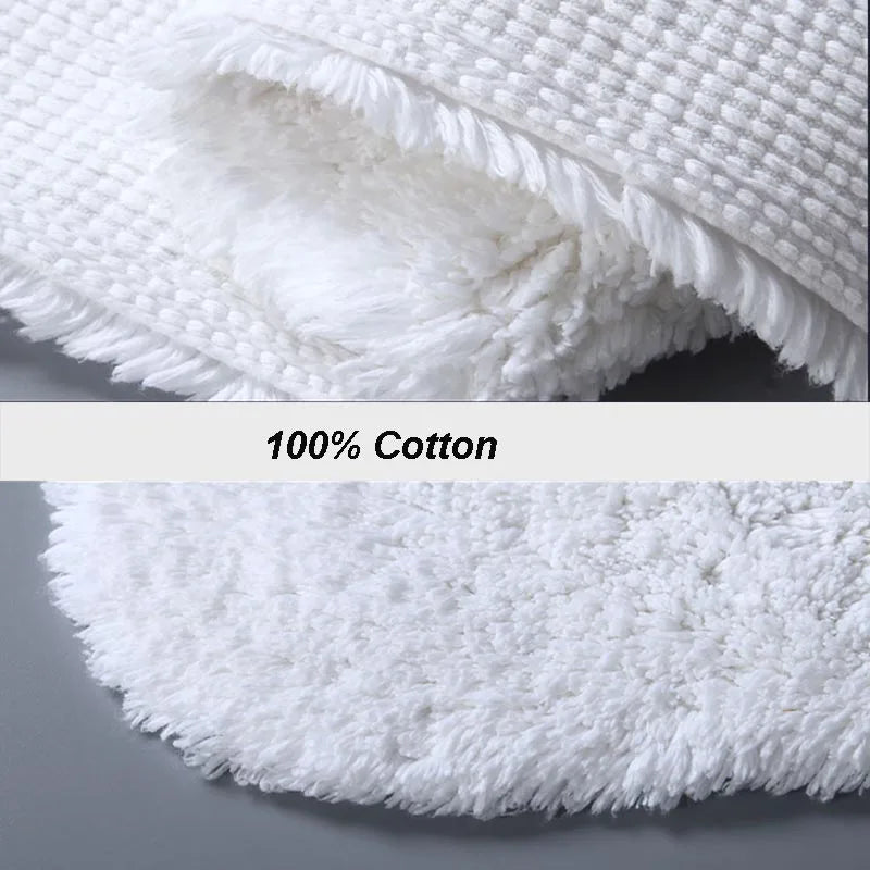 Cotton bath mat