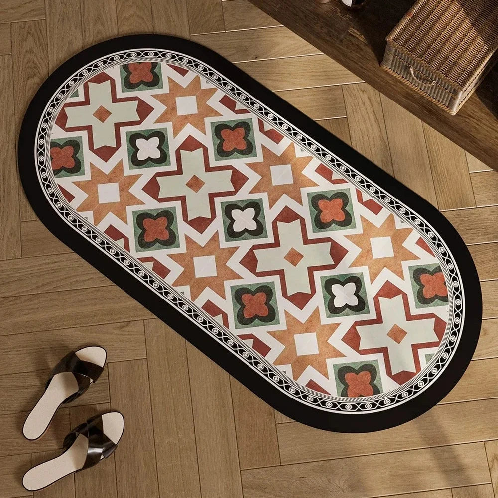 Spanish Tile Bath Mat