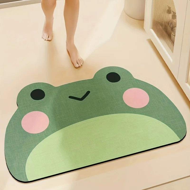 Frog Bath Mat for Kids