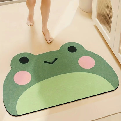 Frog Bath Mat for Kids