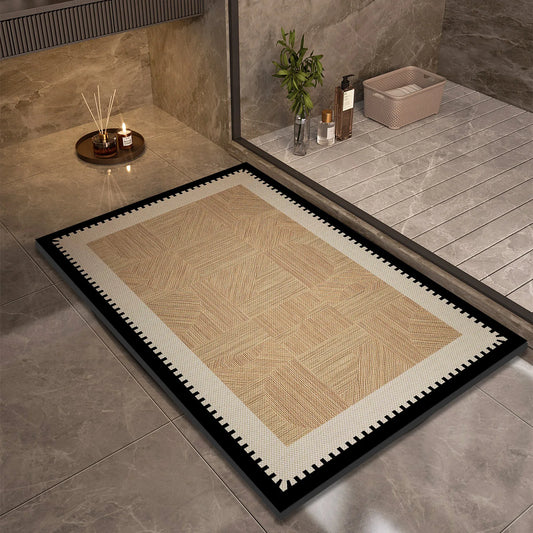 Woven Texture Bath Mat