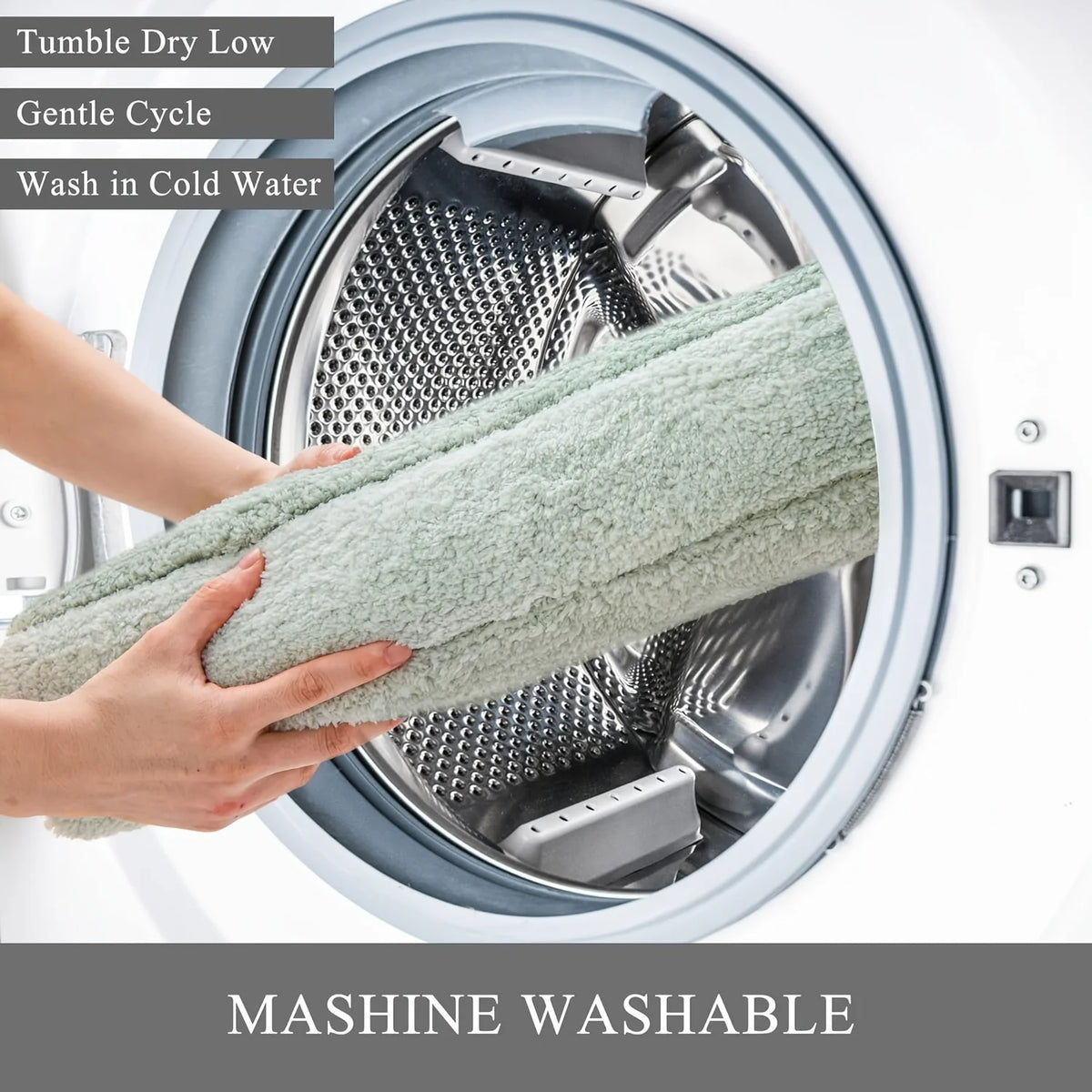 Striped Bath Mat