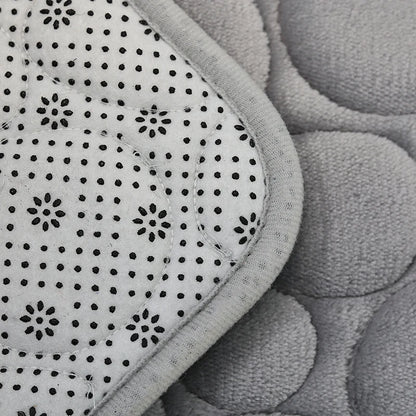 Grey 2 pieces bath mats