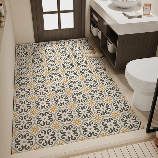 Moroccan Tile Bath Mat