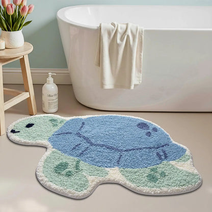 Turtle Shape Bath Mat