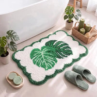 Green Bath Mats