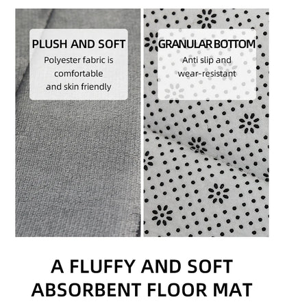 Anti Slip Bath Mat in Charcoal