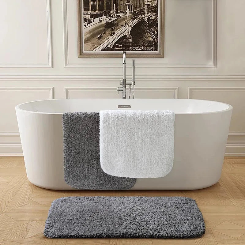 Cotton bath mat
