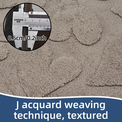 Taupe Bath Mat Set