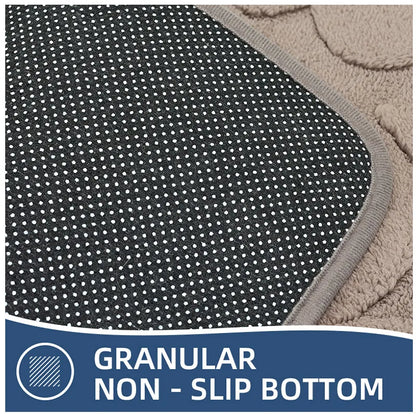 Taupe Bath Mat Set