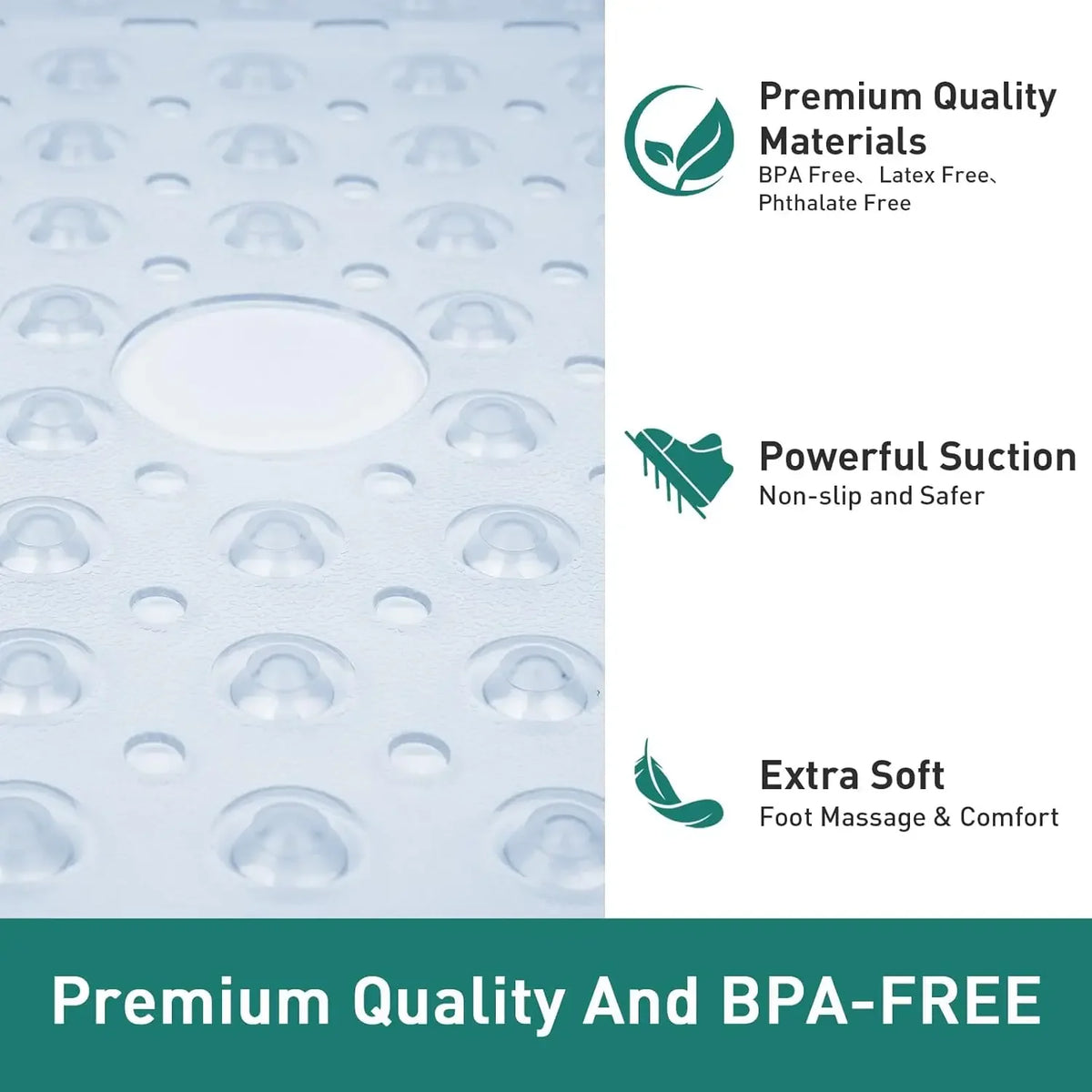 Clear Shower Tray Mat