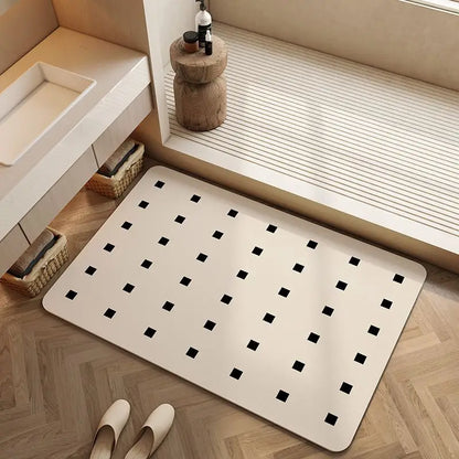 Polka Dot Bath Mat