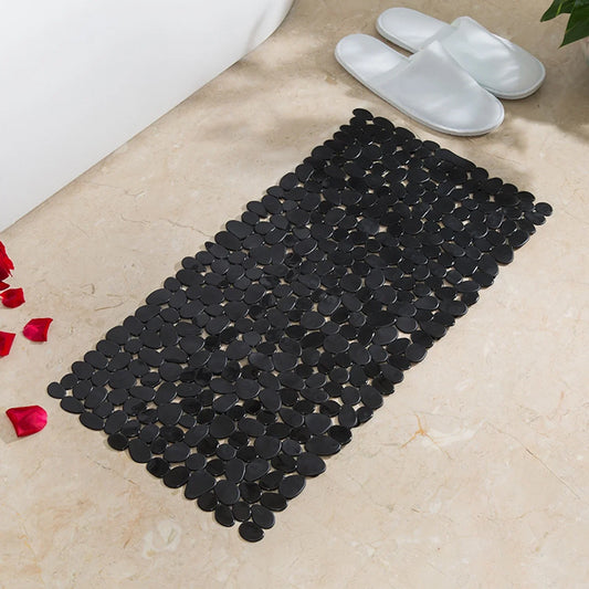 Black Non Slip Bath Mat