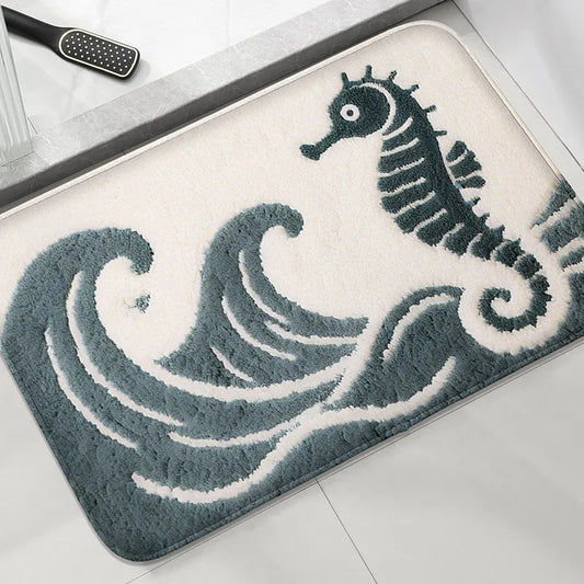 Seahorse Bath Mat