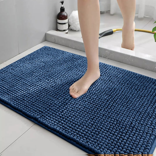 Dark Blue Bath Mat