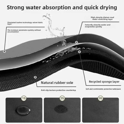 Chinese style toilet mat