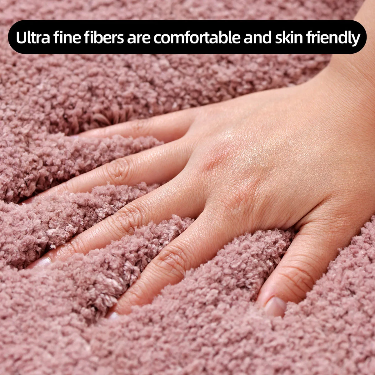 Pink Bath Mat