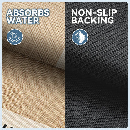 Woven Texture Bath Mat