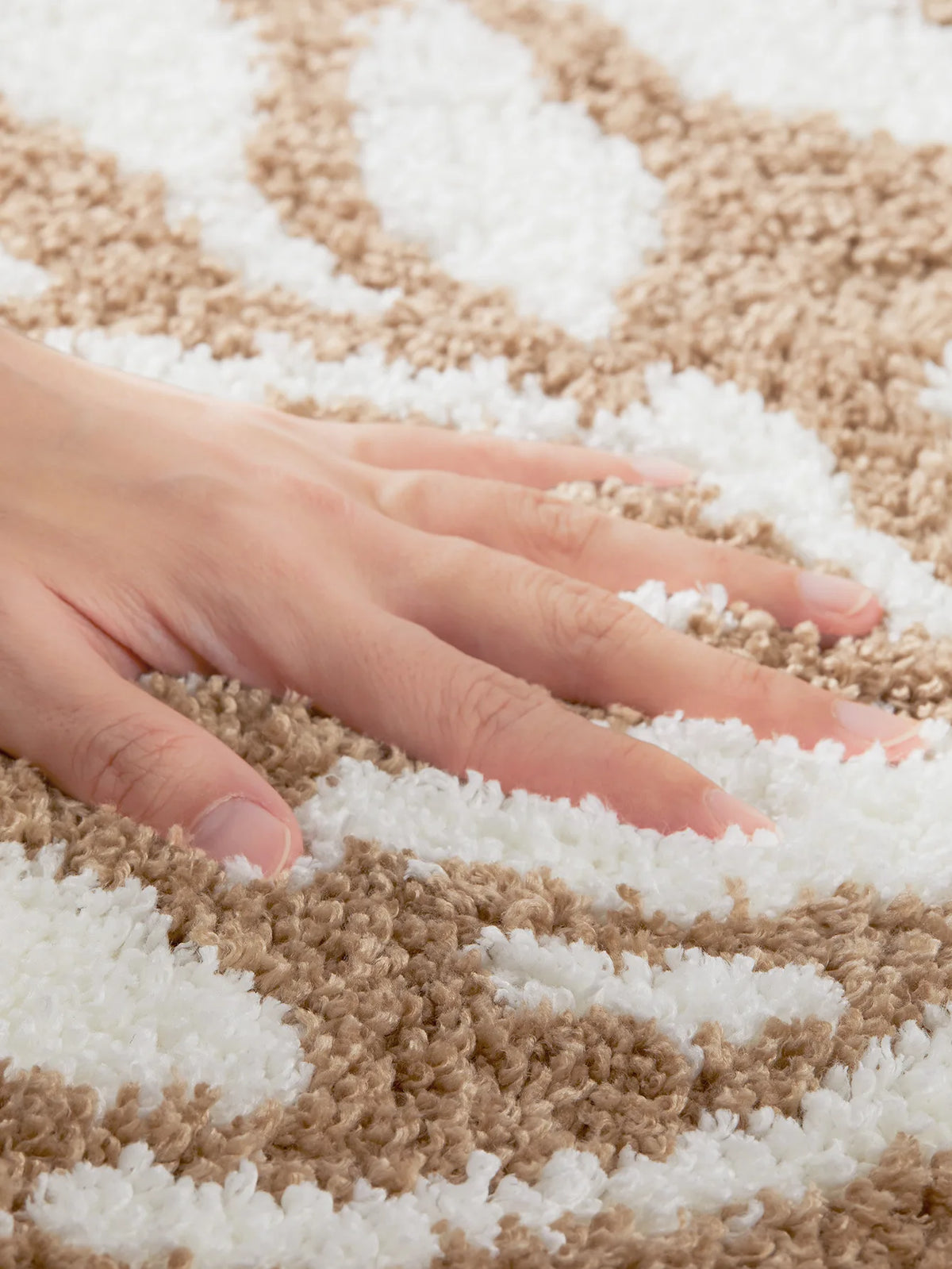 Leaf Design Bath Mat