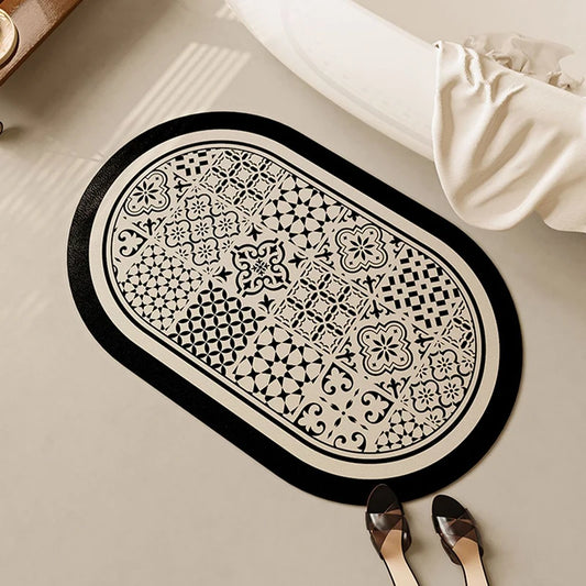 Moroccan Tile Bath Mat