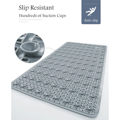 Anti Slip Bathtub Mat in Grey