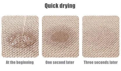 Thin beige bath mat