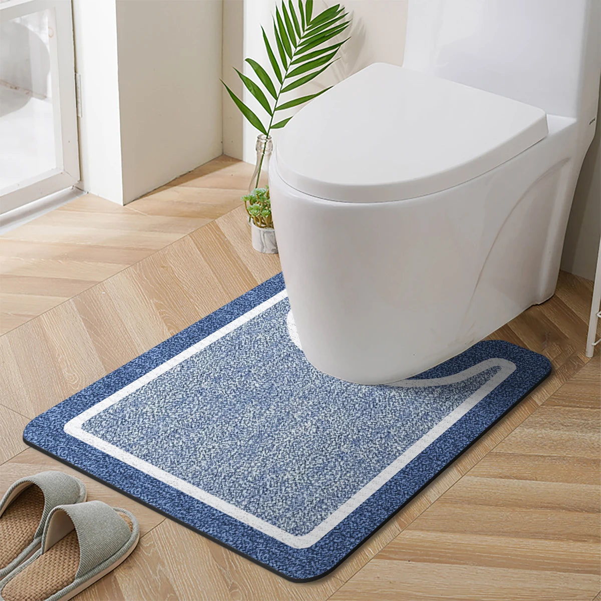 U-Shaped Toilet Mat