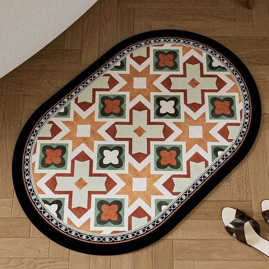 Spanish Tile Bath Mat