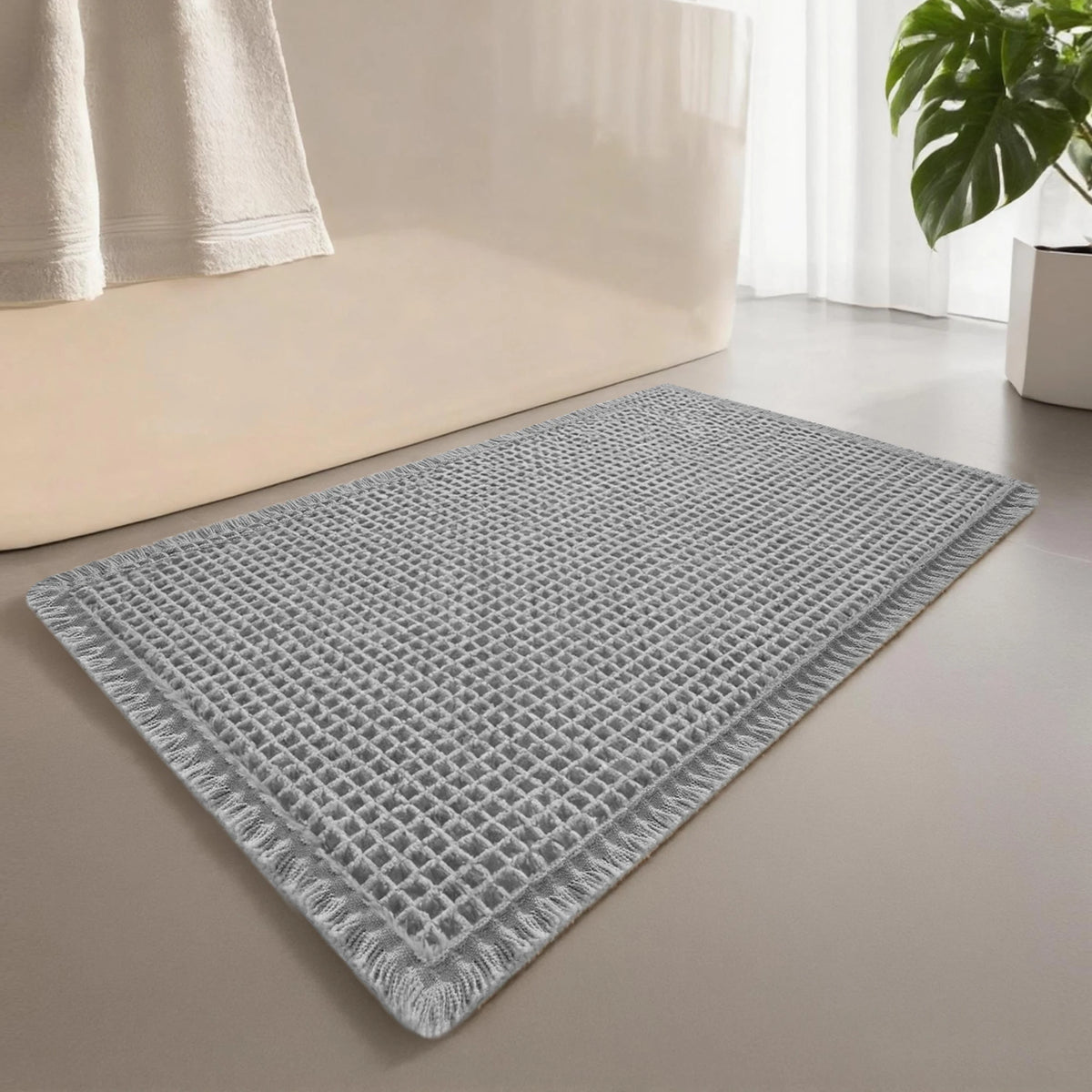 Waffle Bath Mat