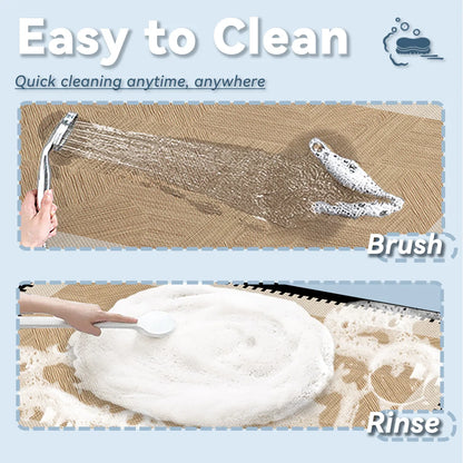Woven Texture Bath Mat