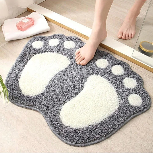 Foot Print Bath Mat