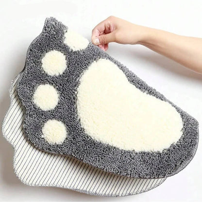 Foot Print Bath Mat