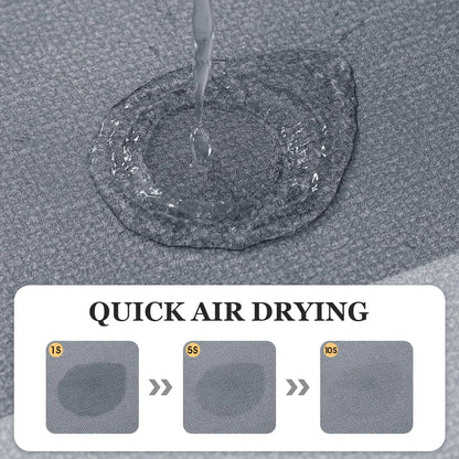 Long thin bath mat