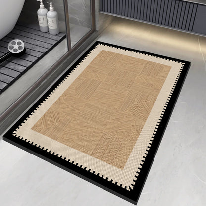 Woven Texture Bath Mat