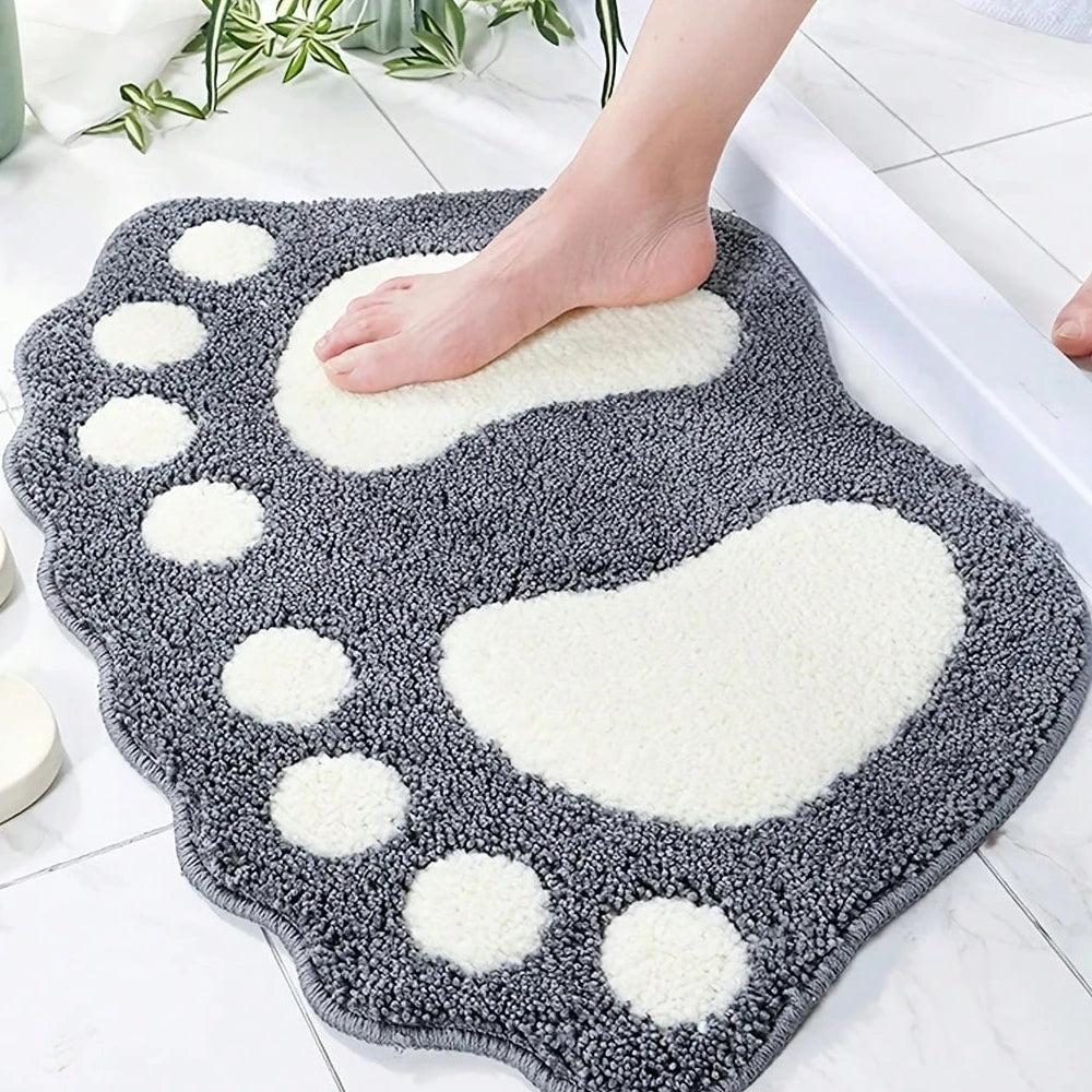 Foot Print Bath Mat