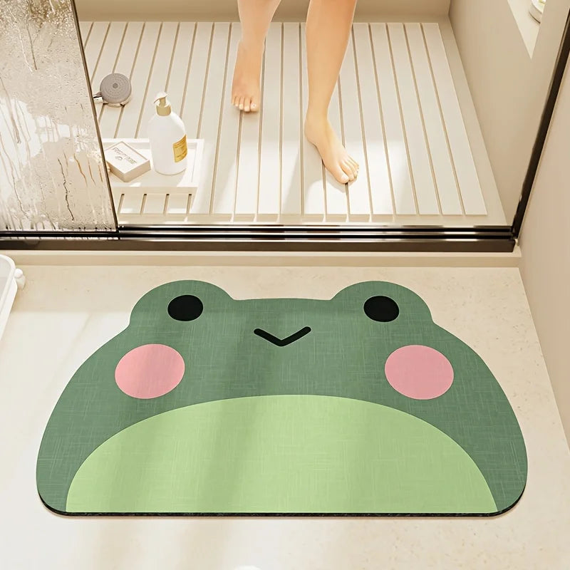 Frog Bath Mat for Kids